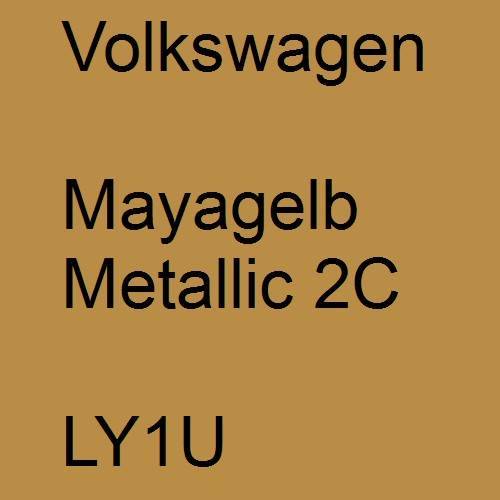 Volkswagen, Mayagelb Metallic 2C, LY1U.